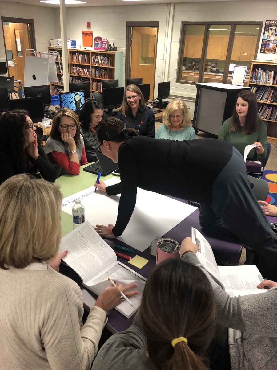 Ford teachers are serious when they chart their understanding