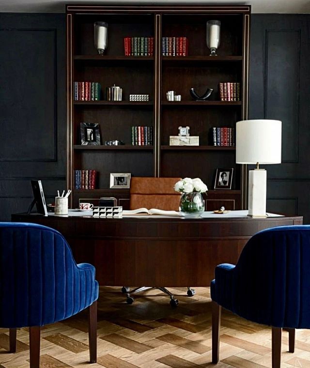 DOCUMENTING INSPIRATION :: HOME LIBRARY #InteriorDesign #DesignInspiration #Decorating (@paullmcraig)  #eatdesignlife | bit.ly/2GofAlX