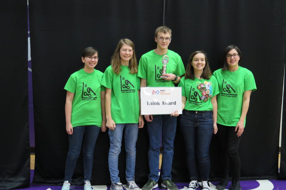 Honored to receive Think Award and 3rd Place Inspire at the Crystal Lake League Championships. Thank you volunteers and thank you sponsors! <a href="/MSIFoundation/">Motorola Solutions Foundation</a> <a href="/gkvibrating/">General Kinematics</a> <a href="/Coilcraft_Inc/">Coilcraft, Inc.</a> , Chicago Plastic Systems