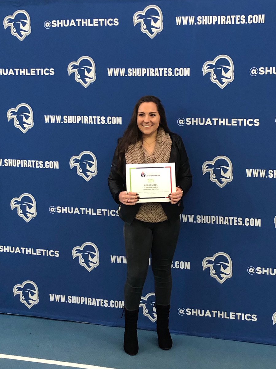 fieldhockey_phs's tweet photo. Congratulations to our very own Bella Dudek for representing us at Seton Hall University for National Girls and Women in Sports Day #phsfh #WagnerCollegeFH https://t.co/6CMeZWc4Vz