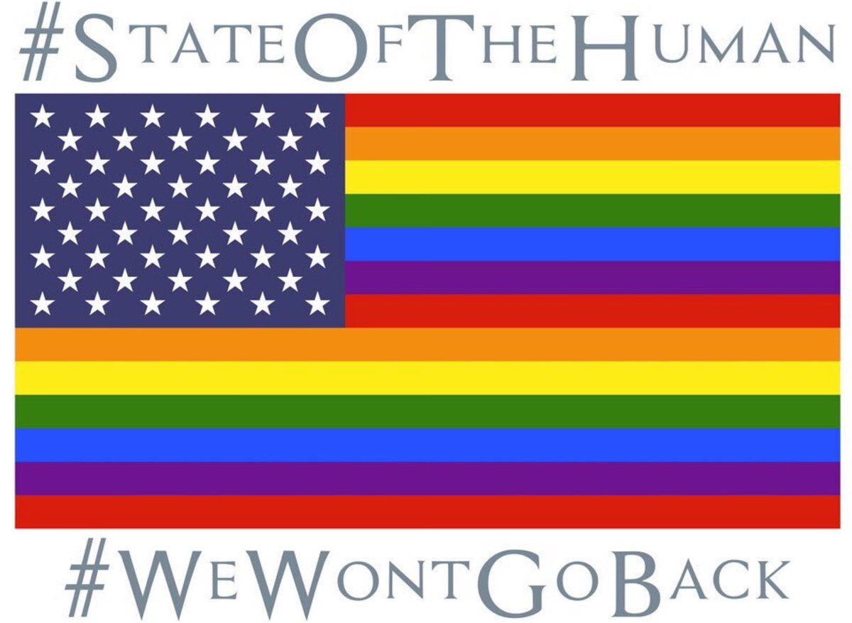 @debbiesideris @TrinityResists @DanaScottLO @knittinglinda @TheSWPrincess @Lady_Star_Gem @chappie_cat @DearAuntCrabby @chrisehyman @joncoopertweets I stand with trans Americans. I oppose @realdonaldtrump and any regime who would attack their rights and their very existence. #StateOfTheHuman #WeWontGoBack