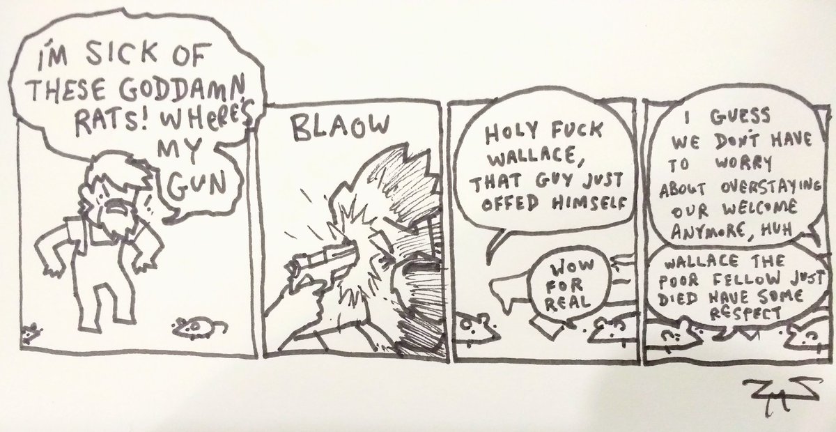 thanks everyone, im gonna watch Tom Jane be a space detective in the Expanse. heres an awful comic as thanks for your time 