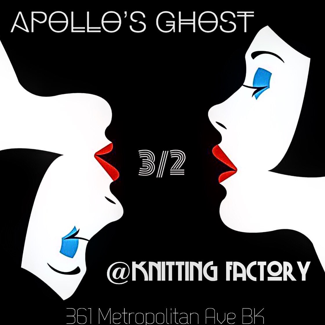 March 2nd catch us with The New Tarot ,@theusamericans, The Values &amp; Fox Hollow @ Knitting Factory Brooklyn! Follow link bit.ly/2HT7zrx to preorder your tickets!  #Rock #music #Brooklyn #band #live #show #ghost #apollo #tarot #Americans #values #Fox