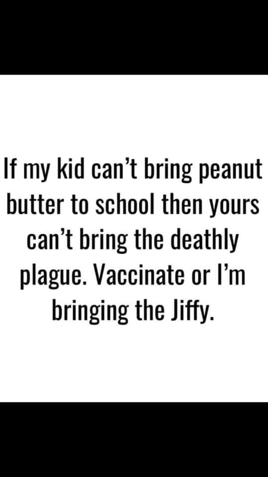 1ModernMama's tweet photo. 🥜🤷🏼‍♀️💉
#MomLife #parenting #VaccinesWork #dontbelievethehype #noplaguehere #momblogger #glutenfreevax https://t.co/xJSbE9LrJx