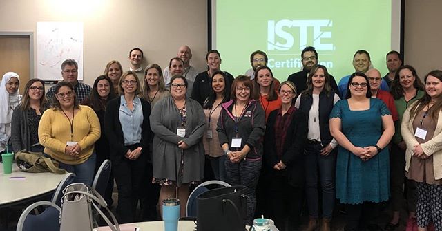 edtechwells's tweet photo. Great work #istecertaz cohort! Loved the new connections and learning together, looking forward to great conversations online! #wesdtech https://t.co/nhcvmxWvZw https://t.co/XC3sQWC45Q
