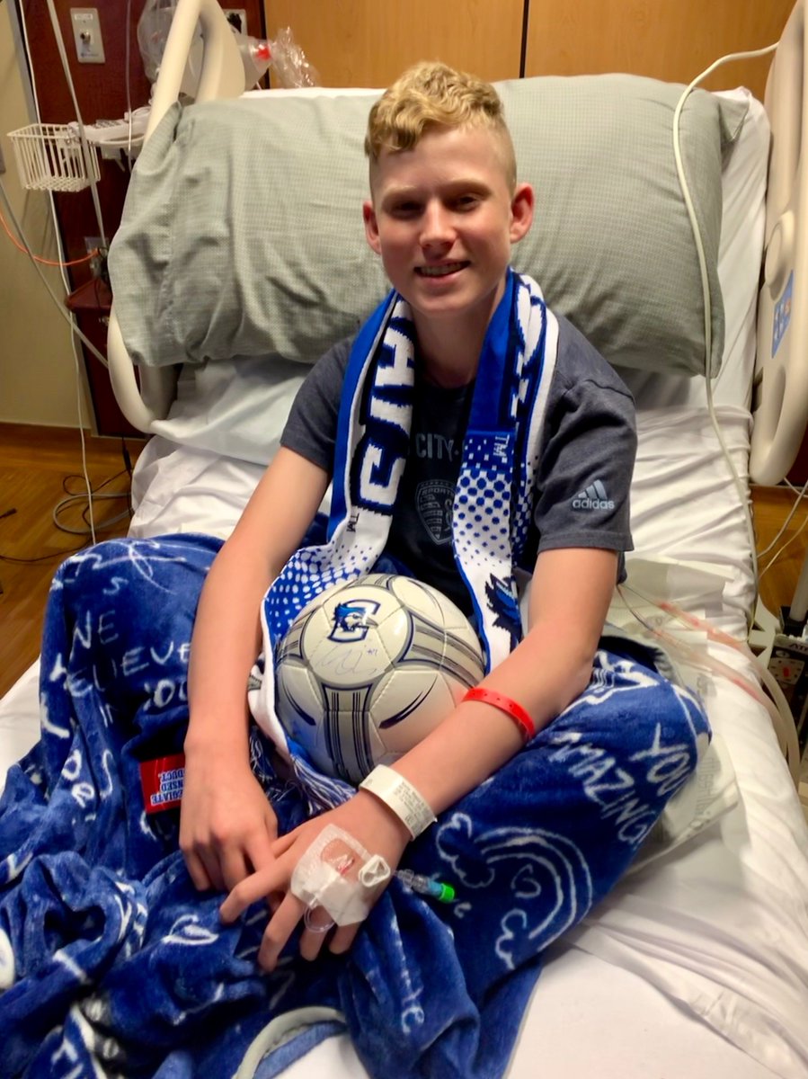 Nebraska Medicine (@nebraskamed) on Twitter photo Thanks to <a href="/creightonmsoc/">Creighton Men’s Soccer</a> for making a surprise visit this afternoon to pediatric patient (and soccer super fan) Mason Ogle. Mason will be pulling for them on the field, and they'll root for Mason as he fights osteosarcoma. Good sports all around! Thanks to <a href="/creightonmsoc/">Creighton Men’s Soccer</a> for making a surprise visit this afternoon to pediatric patient (and soccer super fan) Mason Ogle. Mason will be pulling for them on the field, and they'll root for Mason as he fights osteosarcoma. Good sports all around!