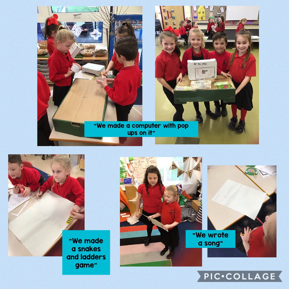 MrsFMcGee's tweet image. We spent time working independently, in pairs or groups to create something to share the messages of Safer Internet Day. #SaferInternerDay2019 #LliswerryClusterDCF