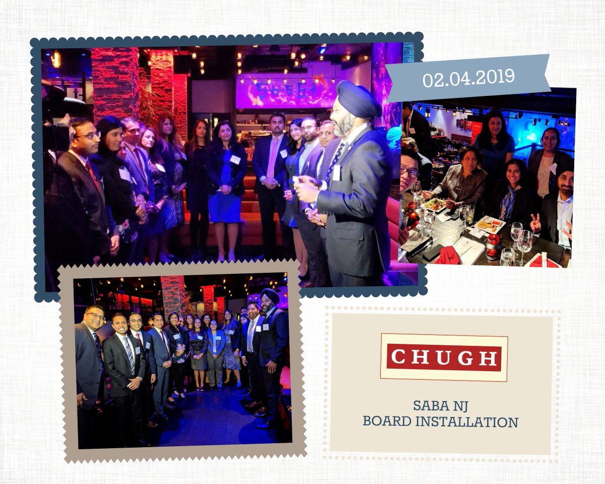 chughllp's tweet photo. Congratulations Prema Roddam and Mishita Jethi, SABA-NJ 2019 Board (President and Treasurer)
#ChughLLP #ChughLLPNJ #SABANJ https://t.co/FSnpRWWbxK