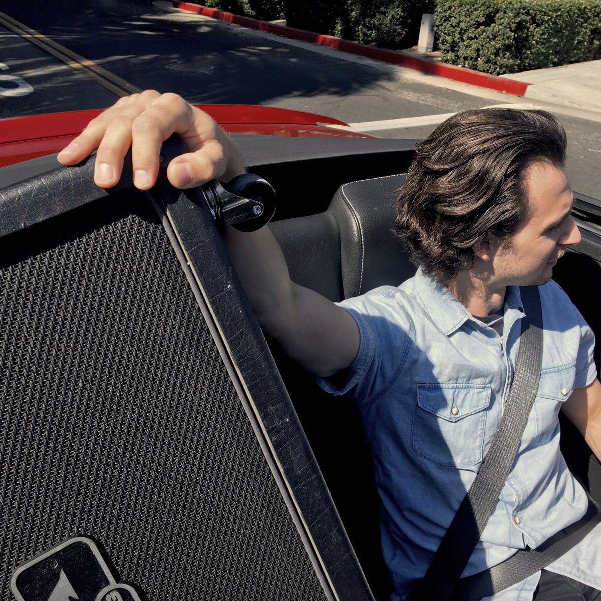 coopervilleband's tweet image. throwback september 2018. On our way to @thepandastudios. This is how we transport a dual rectifier! #mesaboogieamps #mesaengineering #dualrectifier