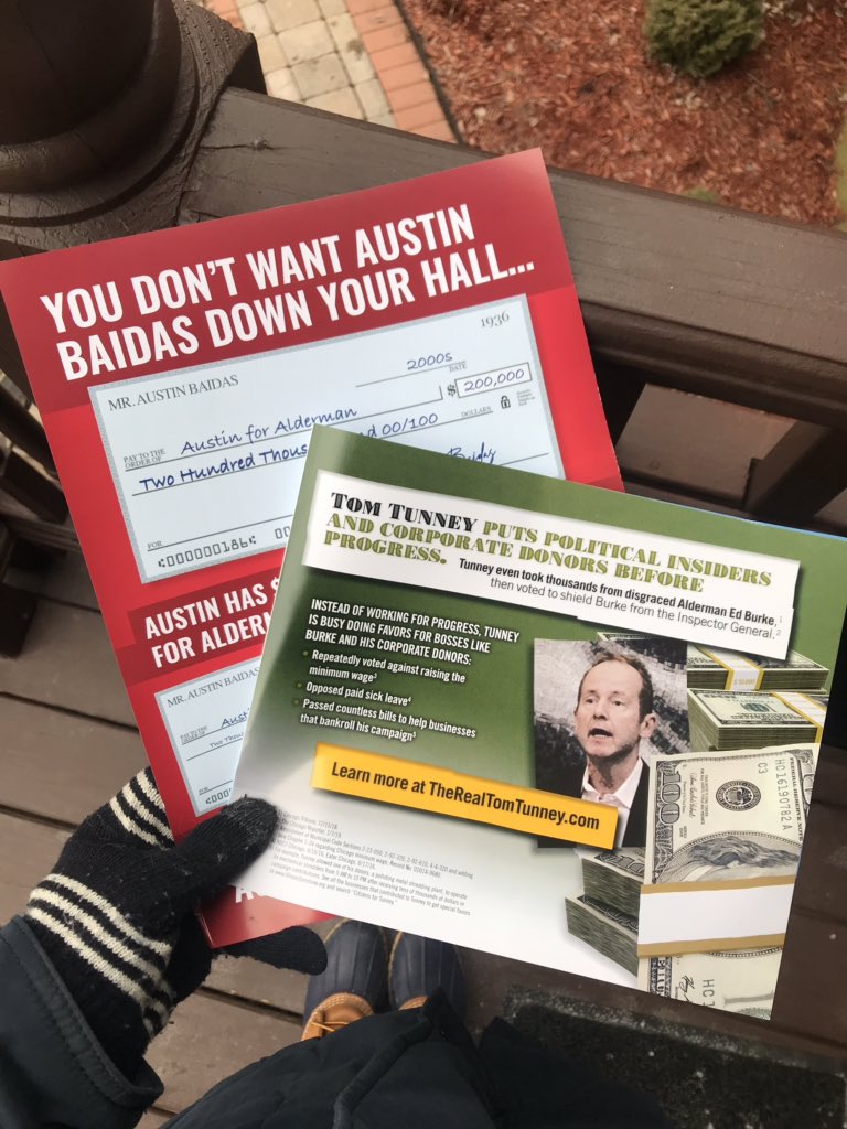 byJackieMurray's tweet photo. As a sucker for Chicago politics, I’ve been loving the drama that the 44th Ward’s aldermanic race has been delivering to my mailbox everyday https://t.co/hFTvBu4rrb