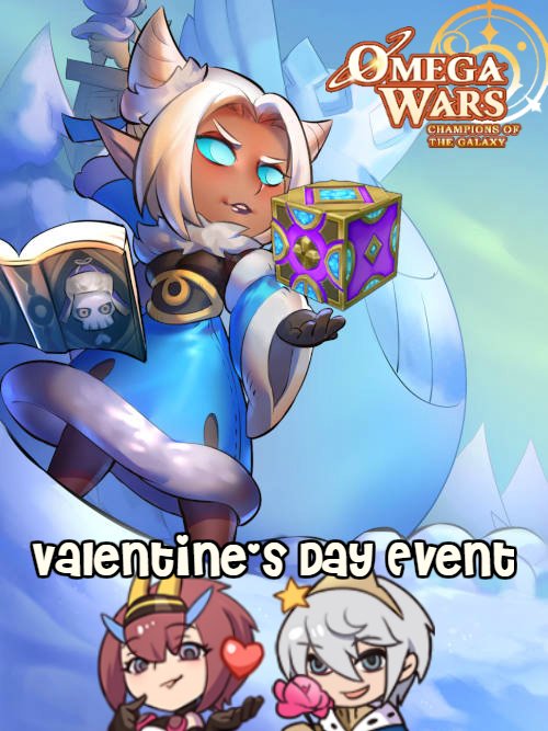 OmegaWarsGame's tweet photo. 🌹 Love Is In The Air 🌹
It's Valentine's Season, and Cupid has made his way to Omega Wars -- and he left some gifts in the Shop!
Log in now to receive a FREE Crystal Chest, along with other unmissable sales! 😍 https://t.co/wZ8JoSD2IX
