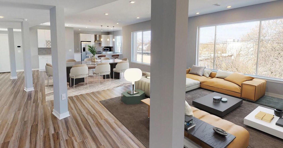 DesignProDev's tweet image. ✨Come celebrate the completion of 1352 N 27th St Thursday 4 pm to 7 pm ✨Tour available units. Experience the penthouse while enjoying music by our DJ, light food, and refreshments