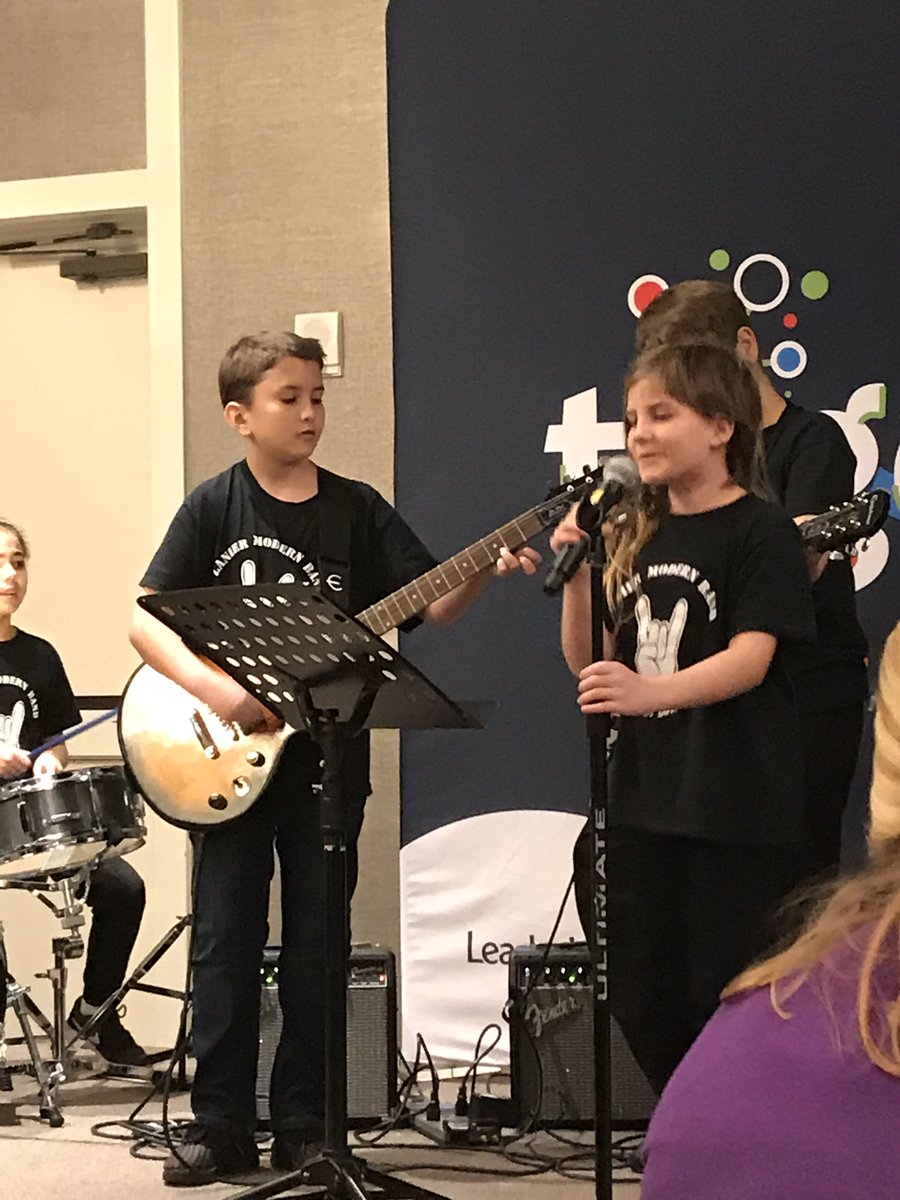 HCPSLanier's tweet photo. Our Show Band dropped the mic today @TheLeaderinMe Symposium! https://t.co/38MoXh0F1w