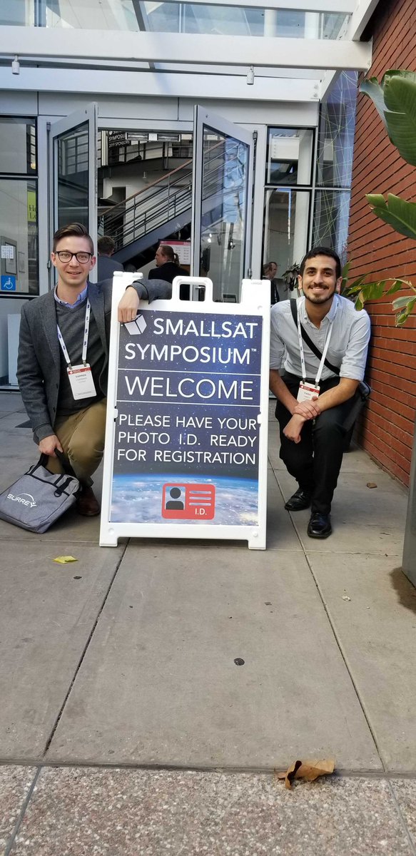 Our CEO @CharrierDarren and CTO @FarisHamdi1 are at the @SatNewsEvents #SmallSatSymposium this week.  If you're there too, let's meet up – we'd love to show you how we're improving hardware design!