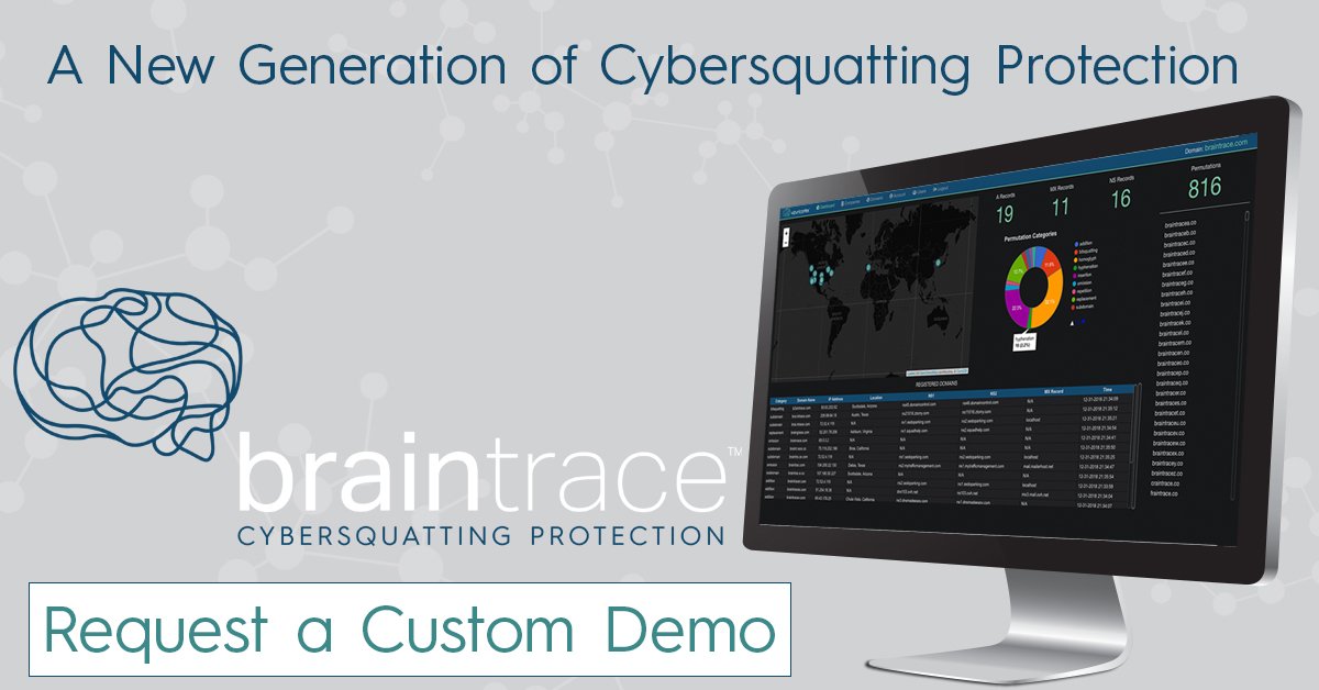 _braintrace's tweet image. Cybersquatting Protection by Braintrace is here.
Is your organization protected? Click the link below to request a custom demo, and find out how Cybersquatting Protection by Braintrace can help your organization.
braintrace.com/what-we-do/cyb…
#CybersquattingProtection #Braintrace