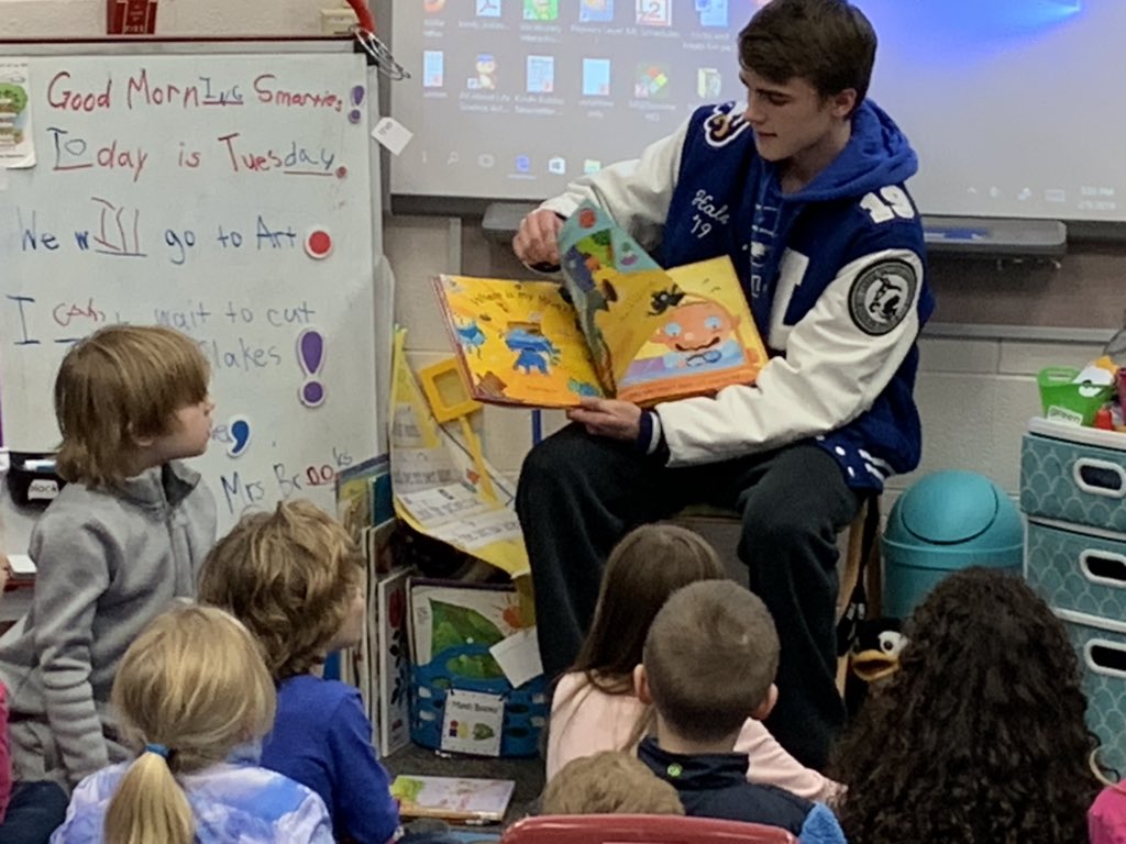 LakelandBball's tweet image. Proud of these men for donating their time to read to the students at Country Oaks Elementary.  I love how this whole community supports each other.  #CHAOS. #LP