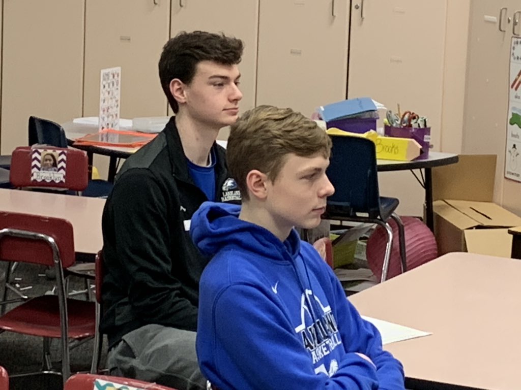 LakelandBball's tweet image. Proud of these men for donating their time to read to the students at Country Oaks Elementary.  I love how this whole community supports each other.  #CHAOS. #LP
