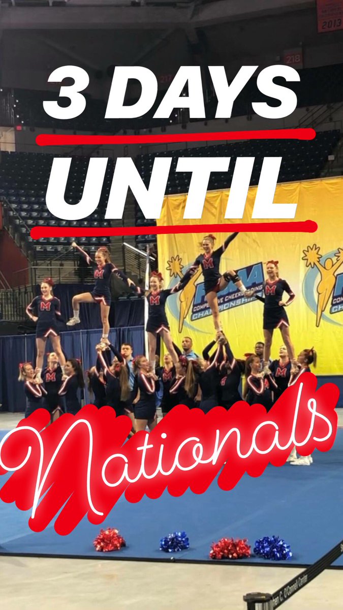 manatee_cheer's tweet photo. 3 DAYS UNTIL NATIONALS!
@UCAupdates we are so ready!! https://t.co/IpQHO6CzL9