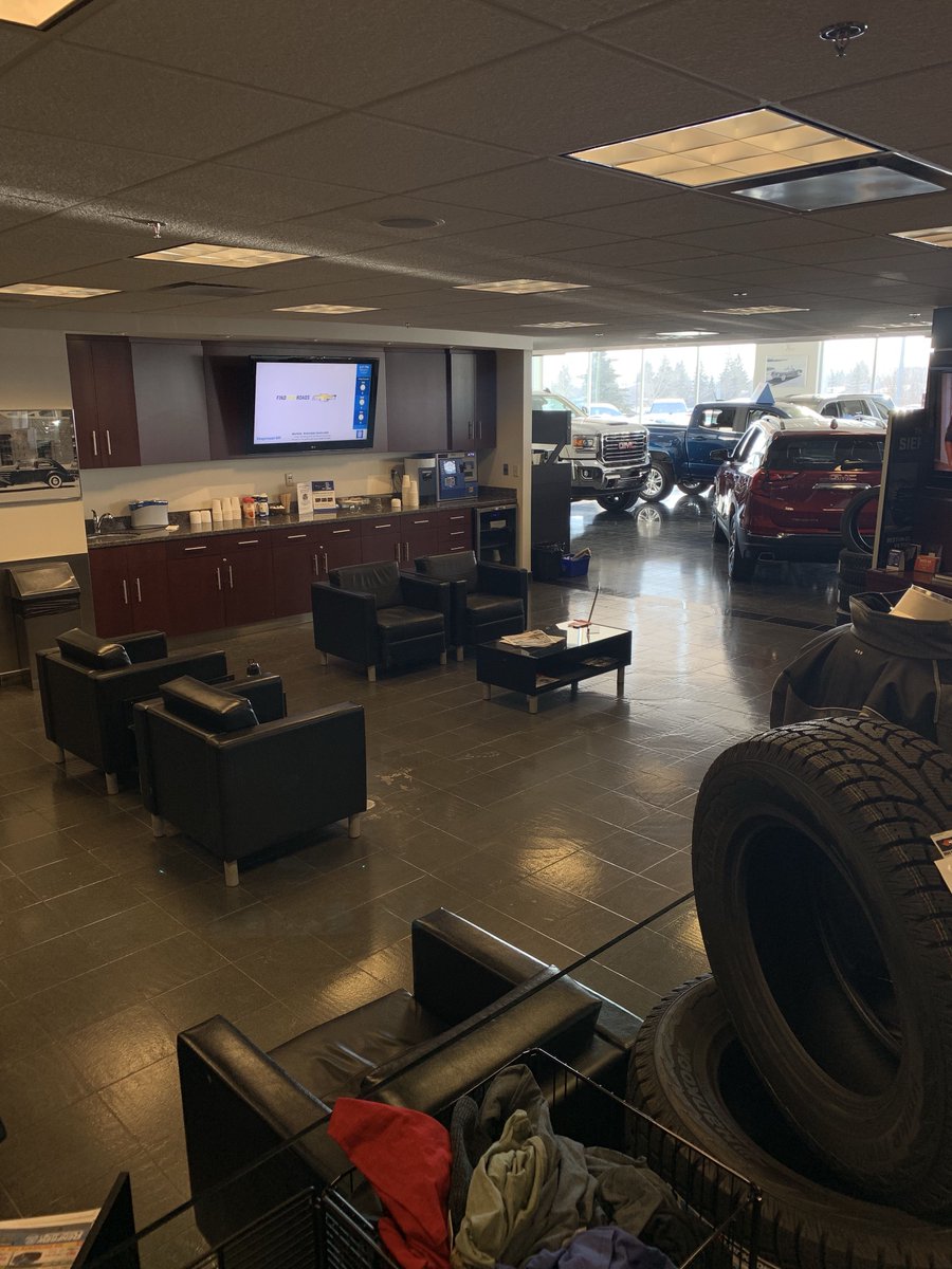 Come grab a coffee and warm up in our cozy customer lounge! #shaganappigm