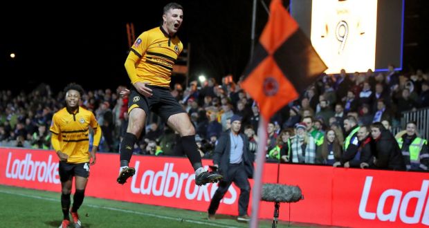 DomesticIreland's tweet photo. Former League of Ireland man Padraig Amond is on fire at the moment in the FA Cup, he scored his side, Newport County's 2nd tonight as they knocked Middlesbrough out of the cup.
It's great to see an ex League of Ireland player do well across the pond.
#MadeInTheLOI #LOIAbroad https://t.co/h66hJsSpwL