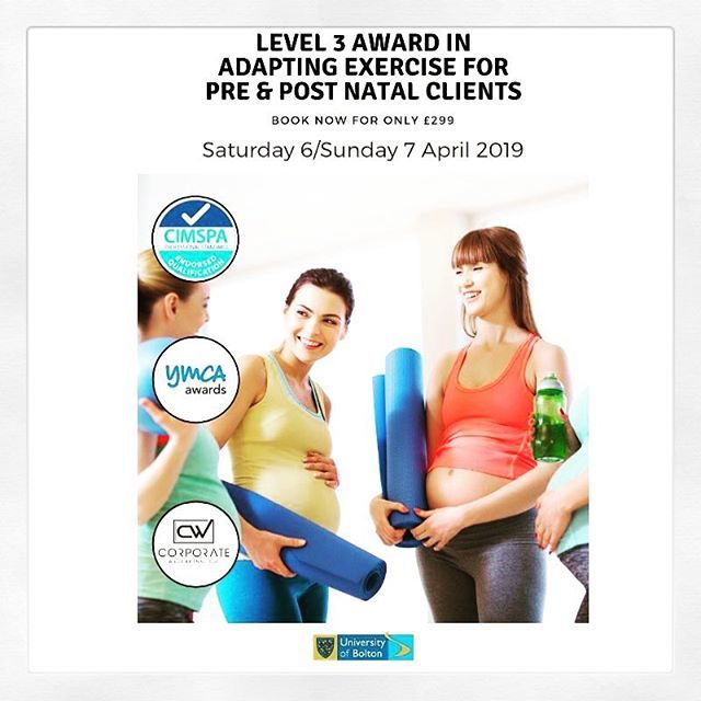 SigmaCheshire's tweet photo. Do you want to train as a Level 3 Pre &amp; Post Natal Specialist and learn how to safely adapt exercise for pregnant and Post Natal Clients? 
With over 700,000 births in the UK each year, do you want to increase your client base? 
If so, we are pleased to b… https://t.co/eKZMNWMb8n https://t.co/Fqjcv3g0Ri
