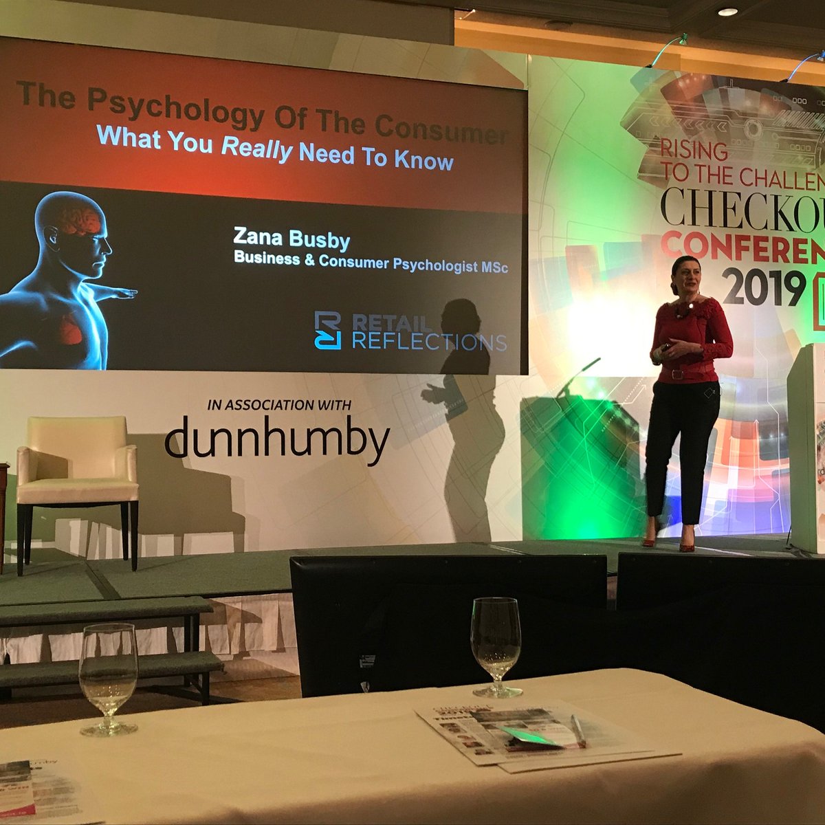 RetailReflect's tweet photo. Sounds like @Zana_A_ smashed it yet again @CheckoutIreland in Dublin today. We're very proud of her #retail #consumer #psychologist #CheckoutConference https://t.co/Fdyw1tGKtf