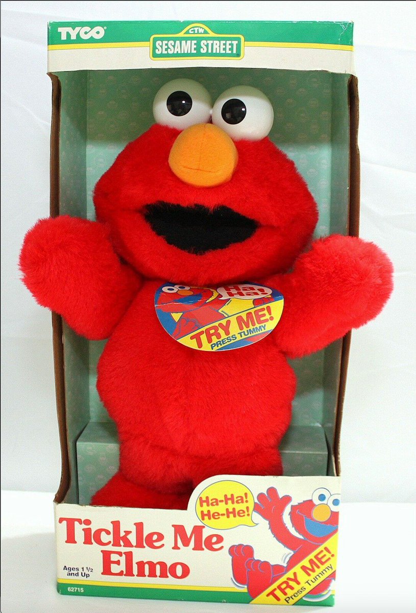 Happy 50th anniversary @sesamestreet!
Feeling nostalgic? We have decades worth of toys and memorabilia from all your #SesameStreet favorites to explore! Who remembers the 1996 "Tickle Me Elmo" craze?! https://ebay.to/2RHhrEd