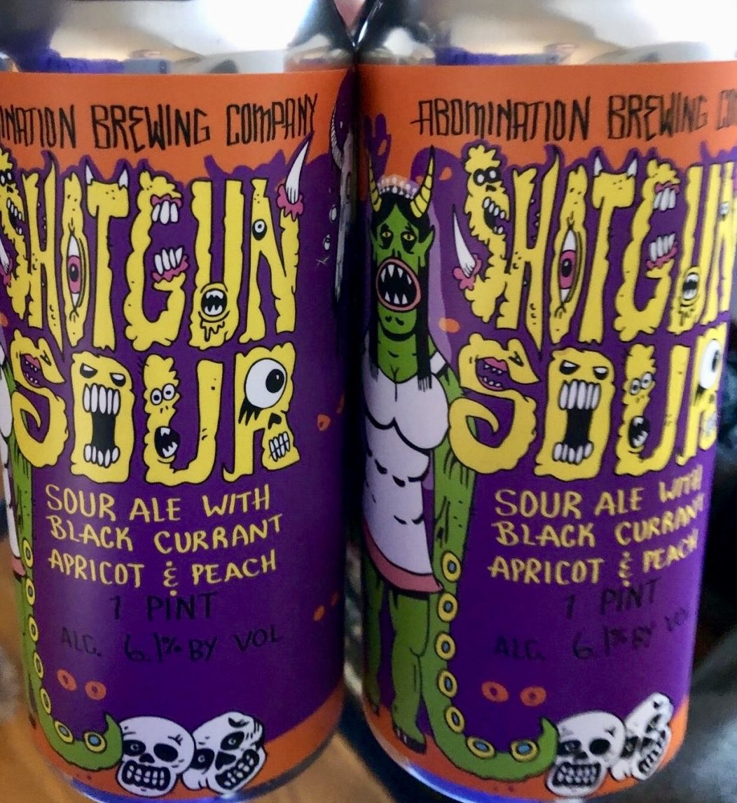 HopHeadNat's tweet photo. Abomination Brewing Co. “Shotgun Sour” #craftbeer #craftbeerlife #hopheadnation #beergeek #ipa #beerlover #brewfest #beer #hops #hoplife #craftbeerlover #craftbeerporn #heady #brewery #brew #ale #beeroclock #craftbeersnob #craftbeernation https://t.co/dw2KP3wQMr