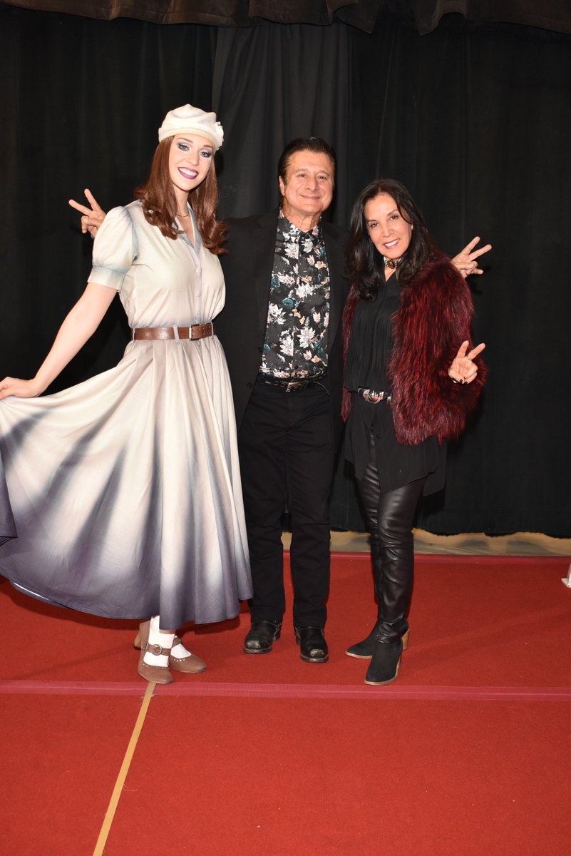 Yesterday, the #BeatlesLOVE had the pleasure of performing for Olivia Harrison, and former lead singer for <a href="/JourneyOfficial/">JOURNEY</a>, <a href="/StevePerryMusic/">Steve Perry</a>. Thank you both for coming to see the show! ✌️💖