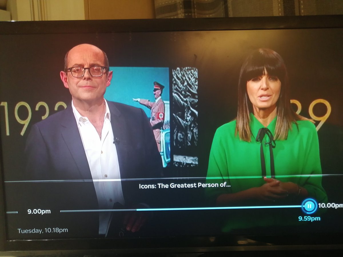 Great last shot in the BBC's "Icons: The Greatest Person of the 20th Century" #Icons