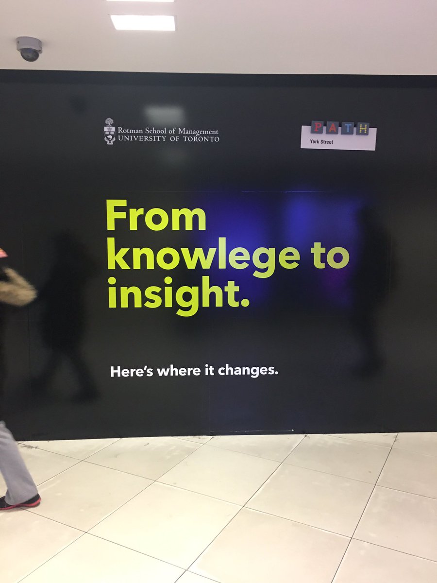 Amanda_I_Am's tweet photo. @UofT @rotmanschool so sad when a place of education can’t spell the word Knowledge #proofreadingisanart #badspellers #badadvertising https://t.co/APYNIcqQ8j