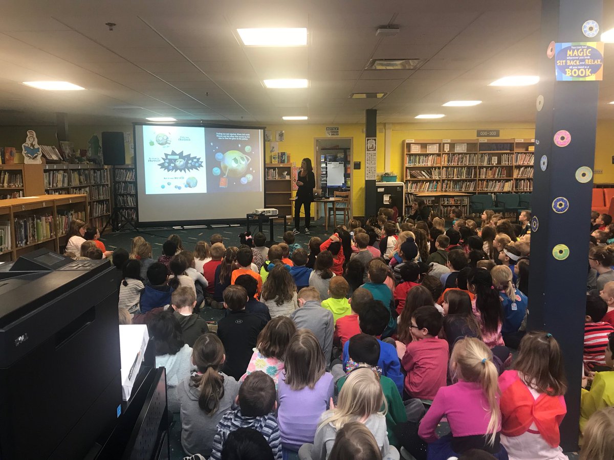 benningk's tweet photo. Author Stef Wade โฆ@Swanson_SDEโฉ today thanks to author visit pros โฆ@mbbartelsโฉ โฆ@CampChaos05โฉ โฆ@JennyC2323โฉ โฆ@boswellbooksโฉ #dothefloss #welovepluto what GREAT KG and 1st graders! https://t.co/ji76EWShVy