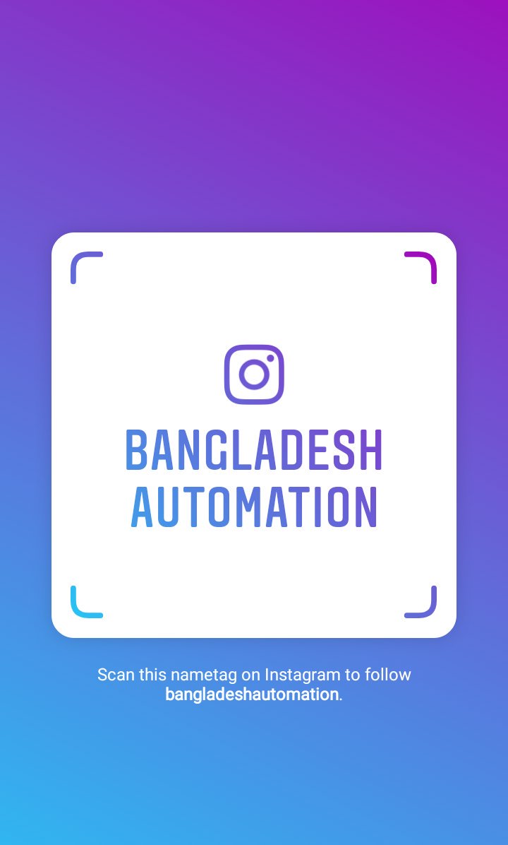 AutoManBD's tweet photo. Follow me on Instagram! Username: bangladeshautomation
https://t.co/86PARzFT1x https://t.co/3DZ2qcyr3w