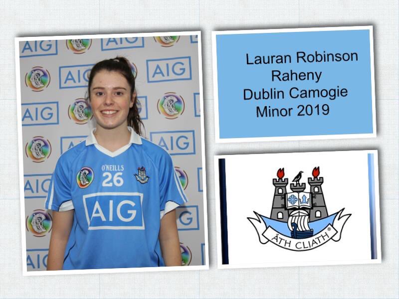 RahenyGAA's tweet photo. Well done to Lauran Robinson and Niamh McCormack on being selected for the @CamogieDublin Minor team for 2019 👏👏

#UpTheDubs 

#RáthÉannaAbú https://t.co/vbDRU8Ipkv