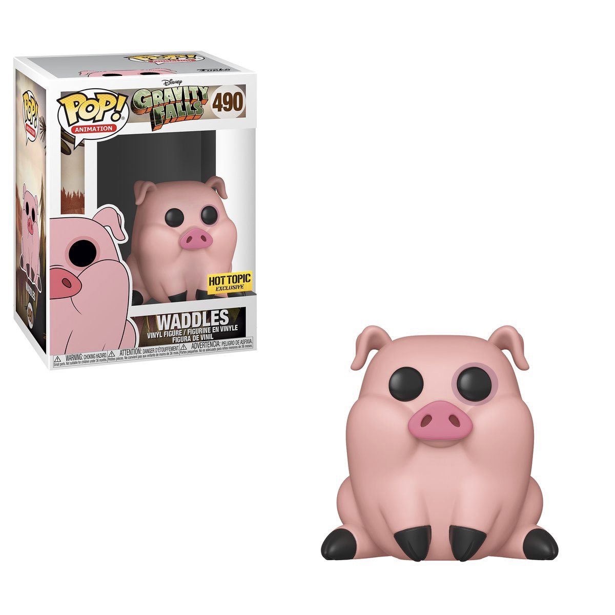 RT + follow @pop_o_cIock for the chance to win a Hot Topic Exclusive Waddles Pop! #YearOfThePig