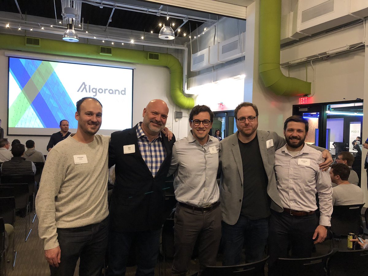 assetblock's tweet photo. The AssetBlock team is ready for tonight’s @Algorand and @Algo_Capital event! #blockchain #boston https://t.co/dVY5YrNuSN