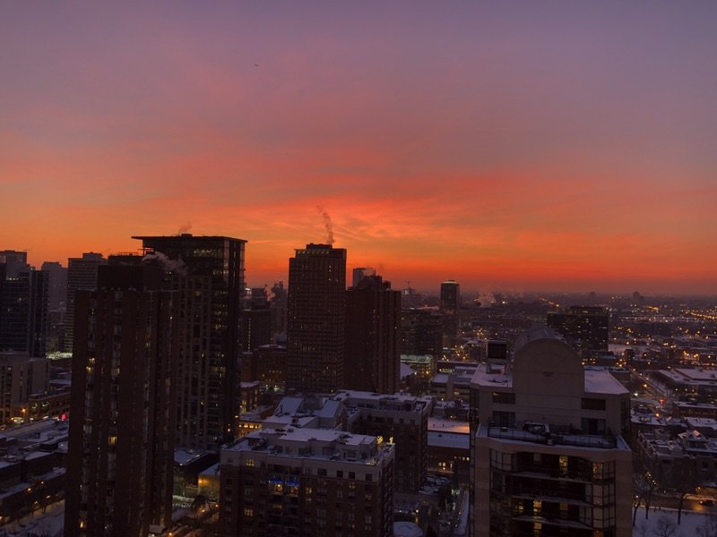 We have some pretty talented residents.  Look at this Sunset of our town? #Dreamy