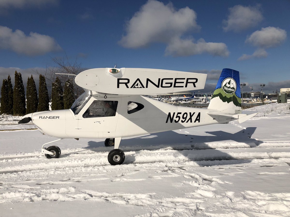VashonAircraft's tweet photo. Revealed our  “Snow Ranger” model this morning: what do you think? https://t.co/8lR7iRF8LU