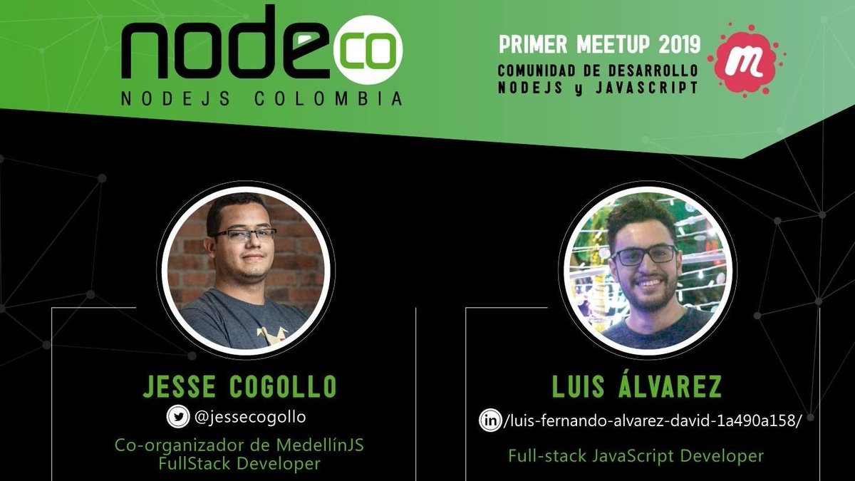 calypsobronte's tweet image. Para las personas que no pueden asistir presencialemente al meetup el live se hará por zoom en la siguiente url zoom.us/j/327653041

@node_co @nodejs @GraphQL  #ArrayMethods