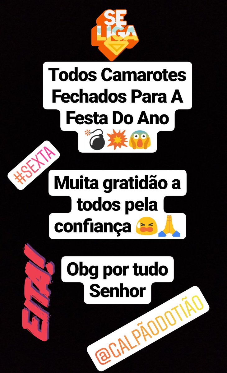 MCVTLOPES's tweet photo. Nunca foi sorte, sempre foi Deus 🛐 #AFestaDoAno 💣💥 https://t.co/gtQTpzsz66