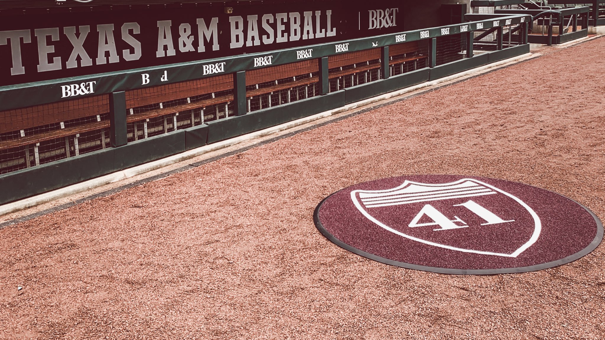 Texas A&M Baseball on Twitter "Honoring41 On our chest, and on the