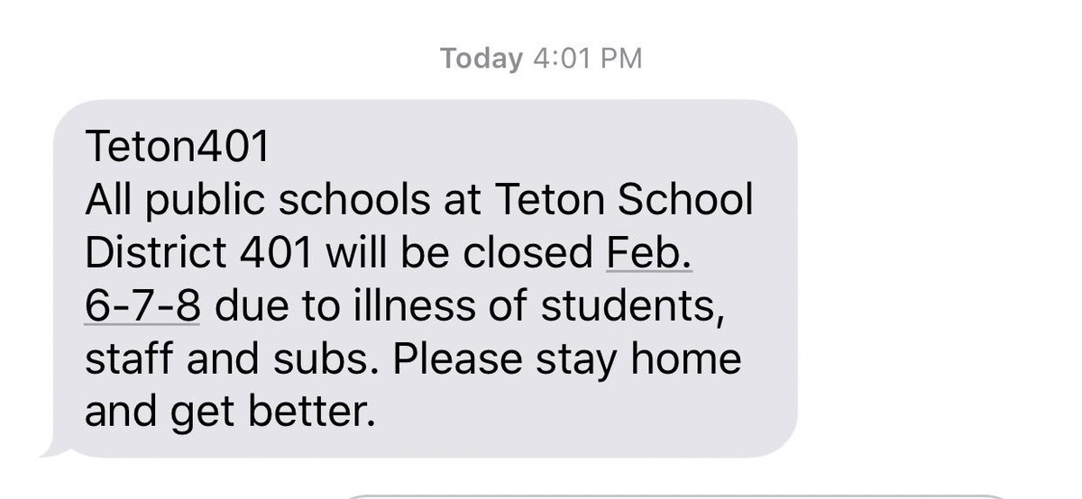 Teton Student Section tweet media