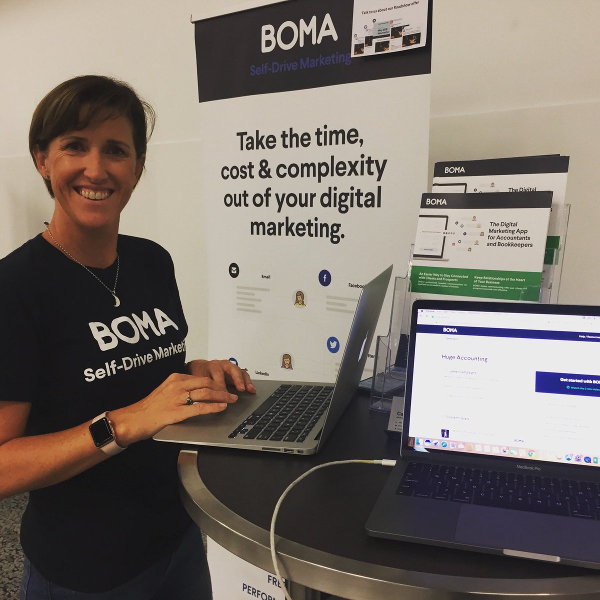 First stop. #xeroroadshow Sydney. Bloody fantastic to be back in Aus catching up with customers and partners!