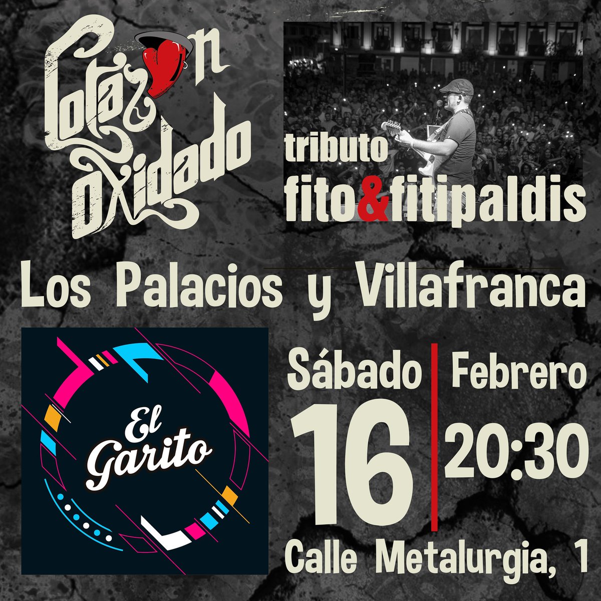 Buenas familia, el proximo sabado 16 estaremos en Los Palacios y Villafranca con  nuestros amigos de El Garito. Animaros que lo pasaremos en grande!!!