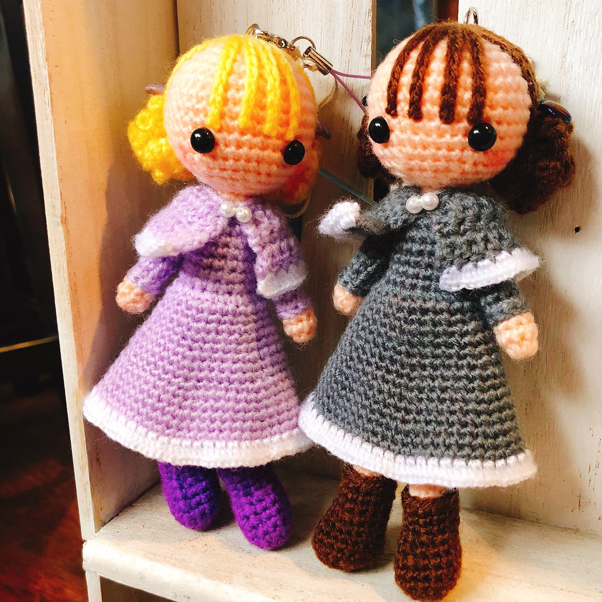 Lolly4_2014's tweet photo. jun☆junさんより、新作ガールたちが届きました☆ デニムの子は新しい😆マントの子も可愛いなぁ。

#春日井 #春日井カフェ #雑貨カフェ #Lolly4 #ロリーフォー #ハンドメイド好きさんとつながりたい https://t.co/lAJ8foSZqy