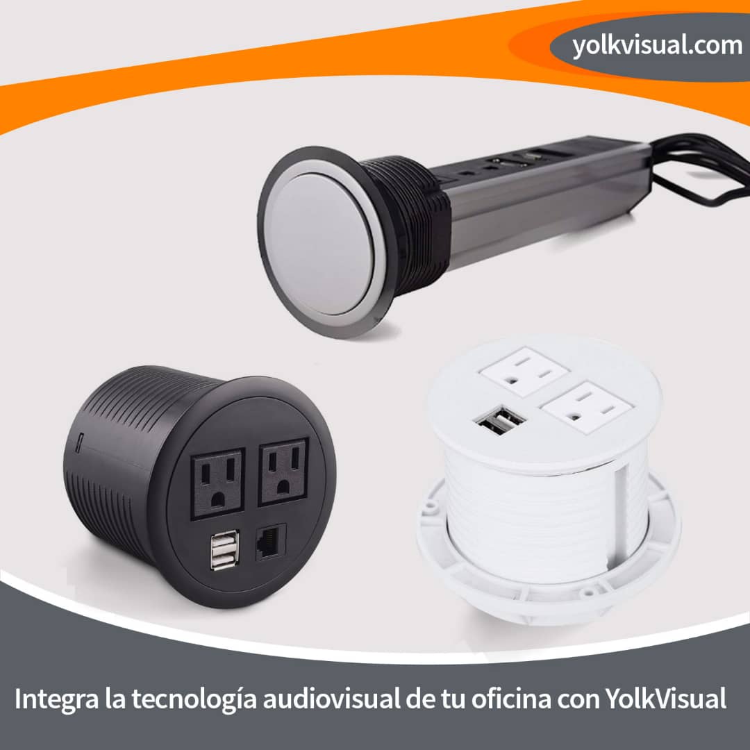 Te ofrecemos gran variedad de modernos multicontactos listos para empotrar en tu mobiliario. Consiguiendo una mejor conexión audiovisual y de energía en tu oficina, sala de juntas o en el espacio que lo necesites. ¡Contáctanos!
-
#InnovacionTecnologica #Multicontactos