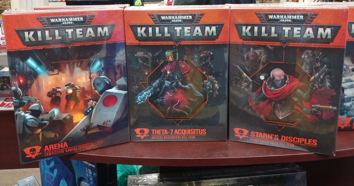 DVGSLP's tweet image. Kill Team Arena and other goodies on sale now! #GamesWorkshop #warhammer40k #killteam #miniatures.