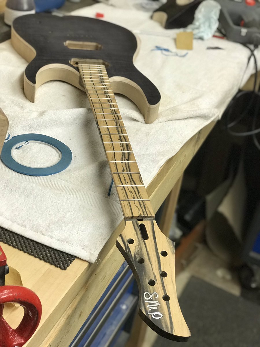 SMP_Guitars's tweet photo. Also can’t wait to collect this from the spray shop ... it’s going to be insane. The wait has been tooo long https://t.co/eVUNmYEy7w