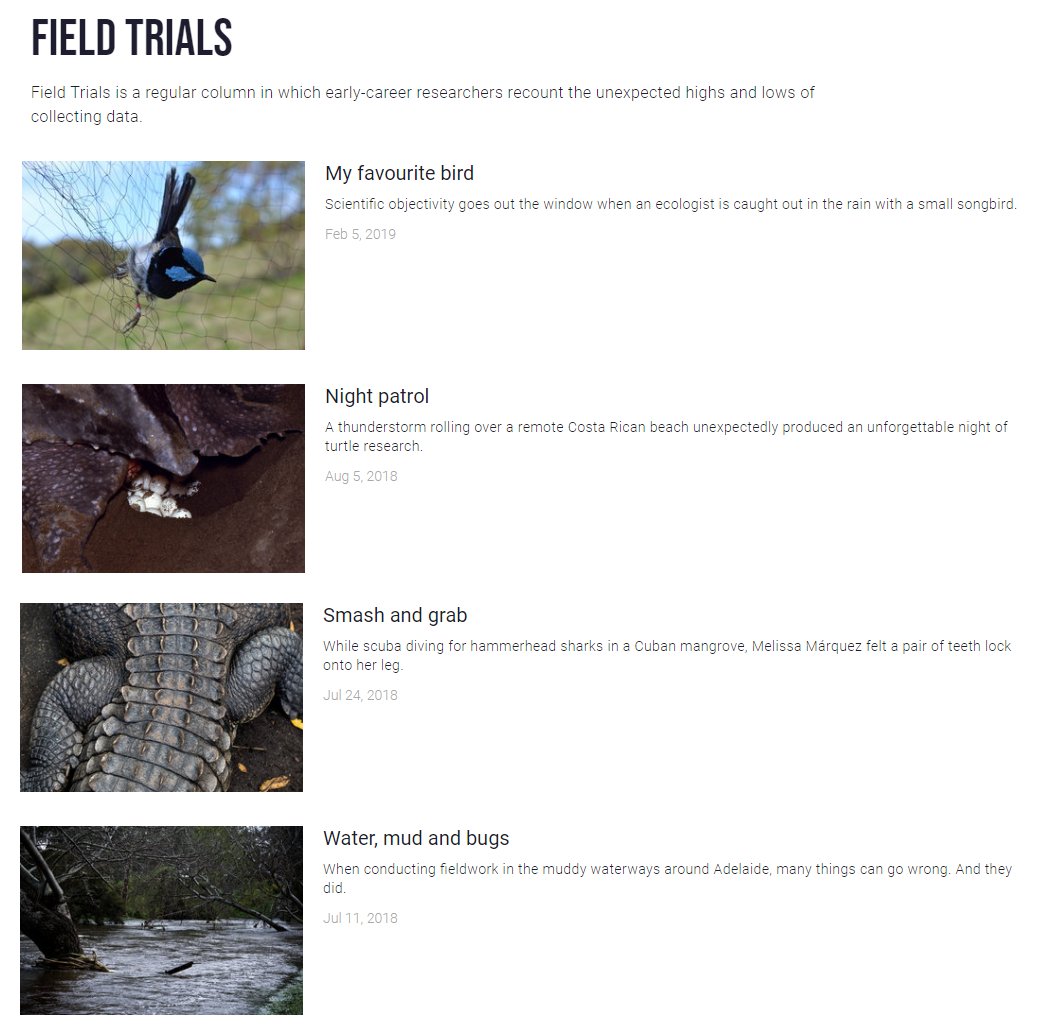 This is the latest article in <a href="/LateralMag/">Lateral Magazine</a>'s 'Field Trials' column, in which early-career researchers recount the highs and lows of collecting data. Get in touch with me if you'd like to contribute your own tale!

lateralmag.com/field-trials/