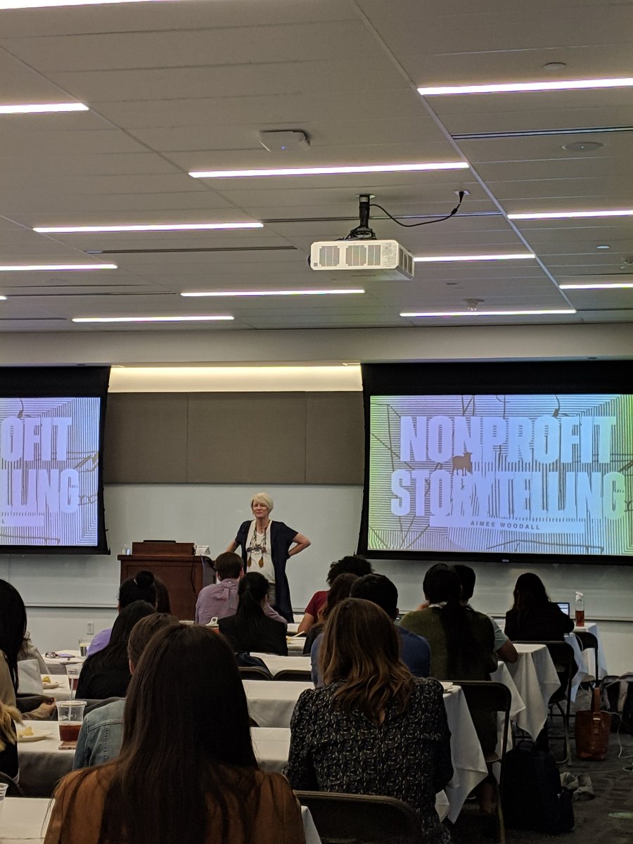 honsololam's tweet photo. Excited to hear #texasexe @aimeewoodall Director of Black Sheep Agency talk abt #nonprofit story telling @McCombsSocInnov #Socialimpact #whymccombs https://t.co/b2eZUVx6bX